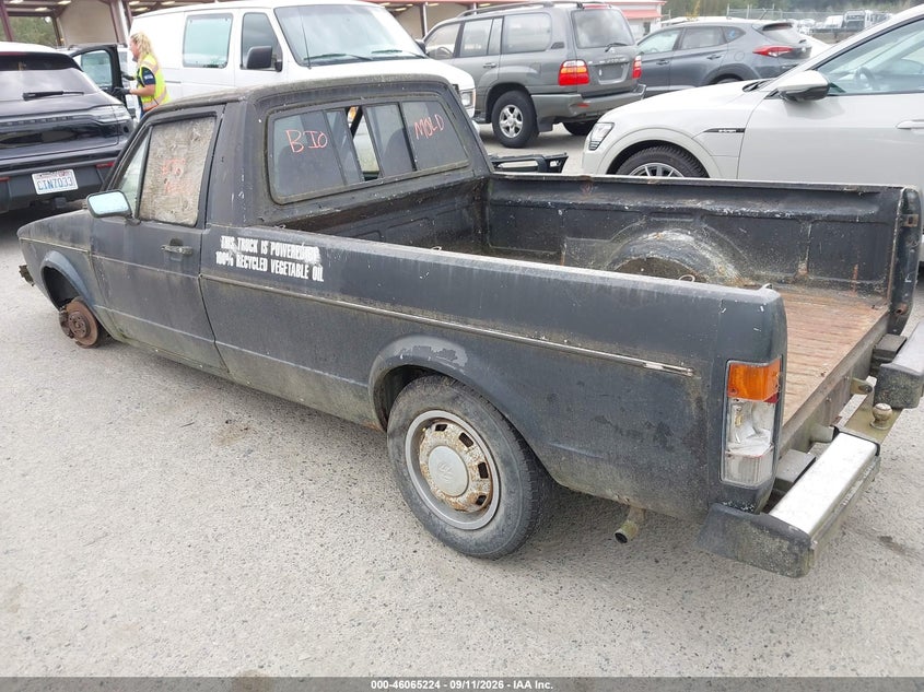 VOLKSWAGEN RABBIT 1981 VIN 1V1KG0176BV169819