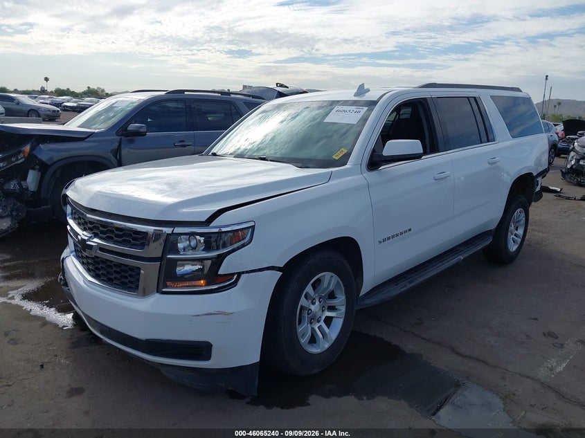 Vin: 1gnscgkc3hr352813, lot: 46564767, chevrolet suburban ls 20172