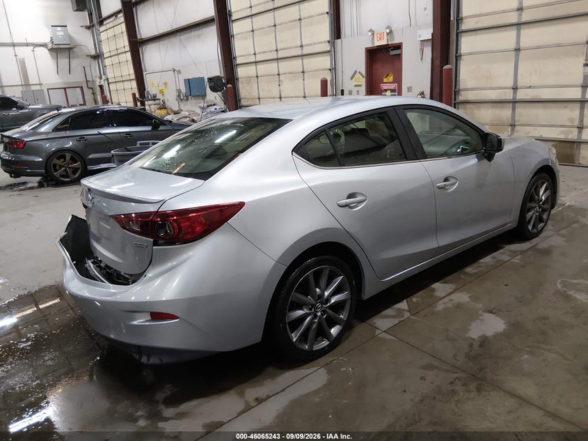 Vin: 3mzbn1v30jm199503, lot: 46564770, mazda mazda3 touring 20184