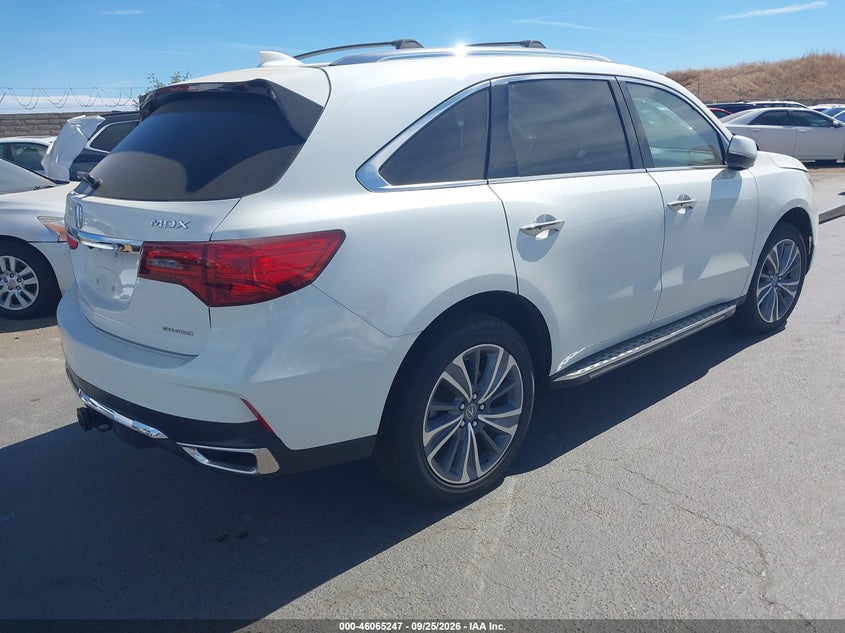 Vin: 5j8yd4h51hl008702, lot: 46564774, acura mdx technology package 20174