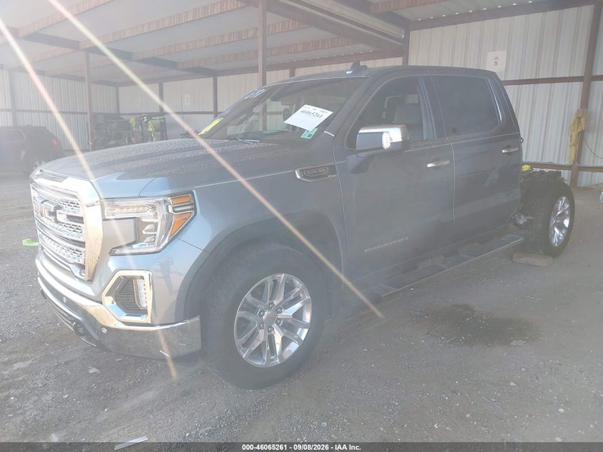 Vin: 1gtu9ded0kz266269, lot: 46564788, gmc sierra 1500 slt 20192