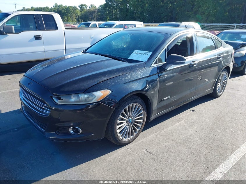 Vin: 3fa6p0ru9er126169, lot: 46564801, ford fusion hybrid titanium 20142