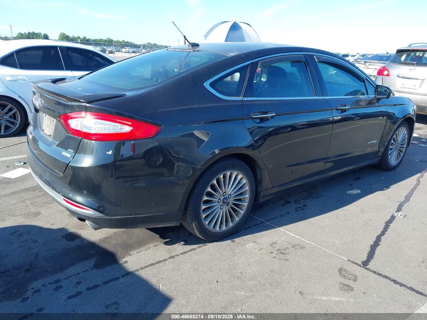 Vin: 3fa6p0ru9er126169, lot: 46564801, ford fusion hybrid titanium 20144