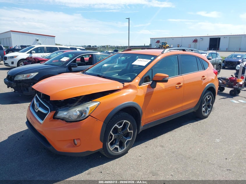 Vin: jf2gpamc8f8323373, lot: 46564842, subaru xv crosstrek 2.0i limited 20152