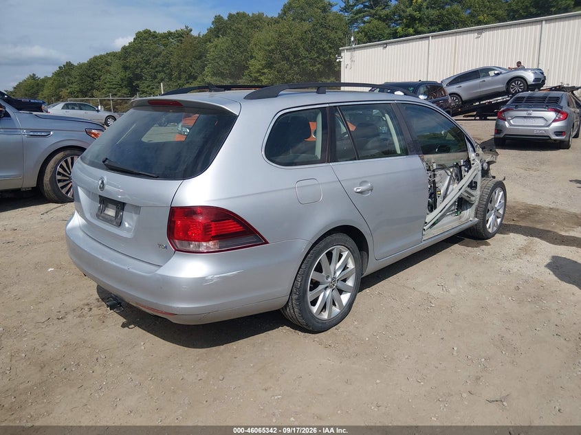 Vin: 3vwpl7aj1em618693, lot: 46564869, volkswagen jetta sportwagen 2.0l tdi 20144