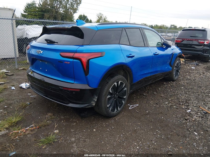 Vin: 3gnkdcrj6rs257798, lot: 46564876, chevrolet blazer ev eawd rs 20244