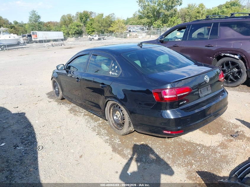Vin: 3vwb17aj2gm392067, lot: 46564896, volkswagen jetta 1.8t sport 20163