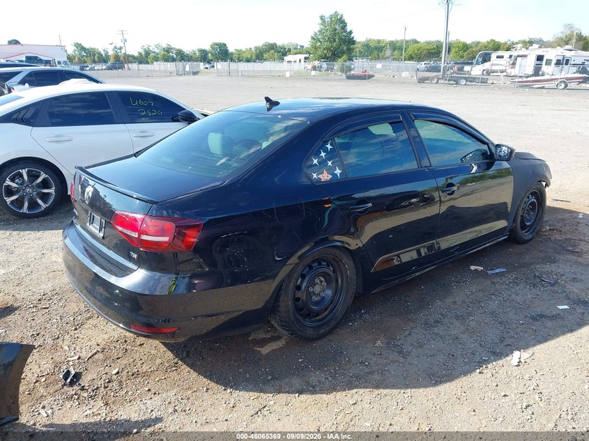 Vin: 3vwb17aj2gm392067, lot: 46564896, volkswagen jetta 1.8t sport 20164