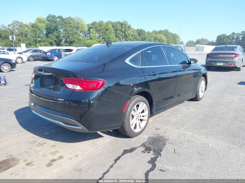 2016 CHRYSLER 200 auction photo 4