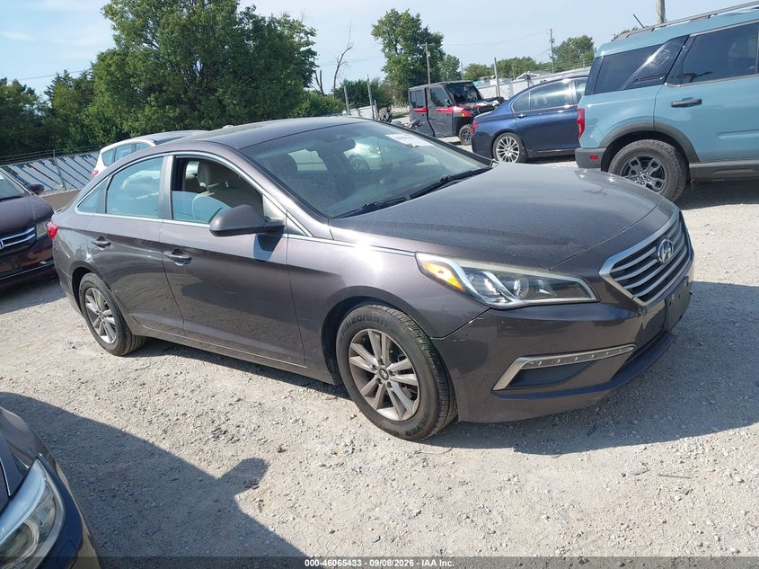 Vin: 5npe24af6fh055445, lot: 46564960, hyundai sonata se 20151