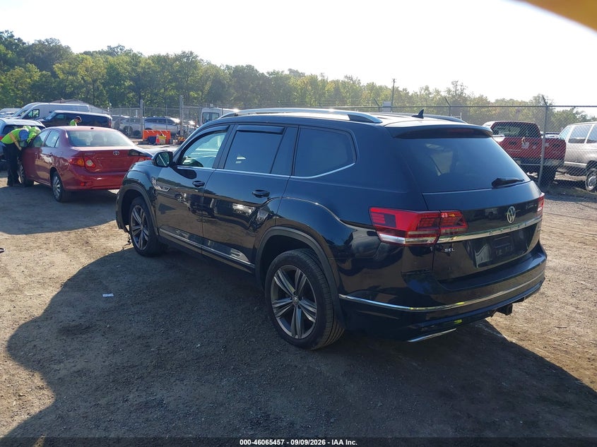 Vin: 1v2rr2ca8kc597895, lot: 46564984, volkswagen atlas 3.6l v6 sel r-line 20193