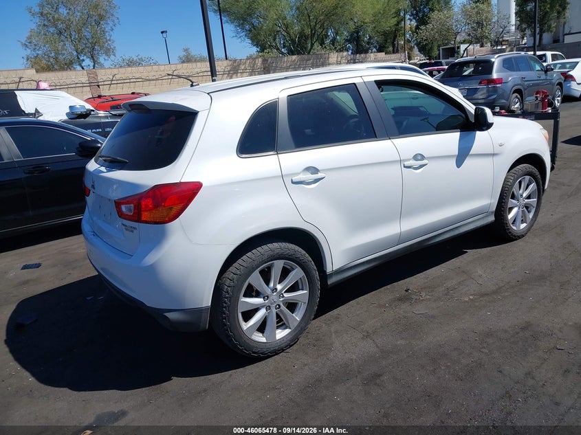 Vin: 4a4ap3au1fe048243, lot: 46565005, mitsubishi outlander sport es 20154