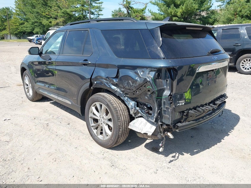 Vin: 1fmsk8dhxpgb44413, lot: 46565008, ford explorer xlt 20233