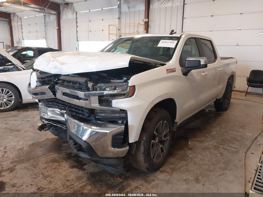 Vin: 3gcuyded8mg226558, lot: 46565011, chevrolet silverado 1500 4wd  short bed lt 20212