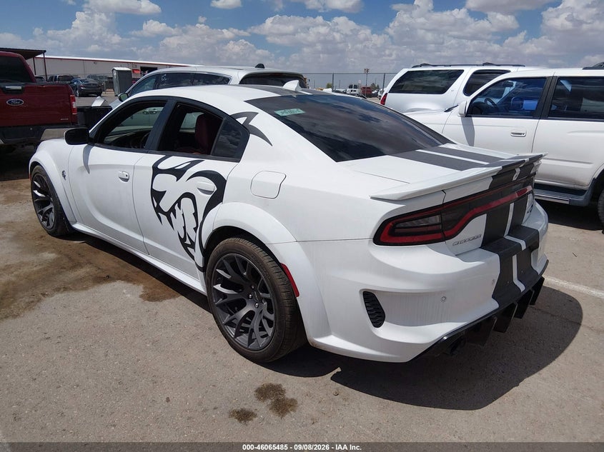 Vin: 2c3cdxl92mh602991, lot: 46565012, dodge charger srt hellcat widebody rwd 20213