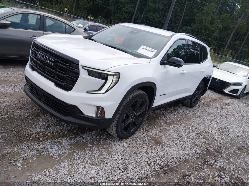 Vin: 1gkenkks4tj268831, lot: 46565065, gmc acadia elevation fwd 20262