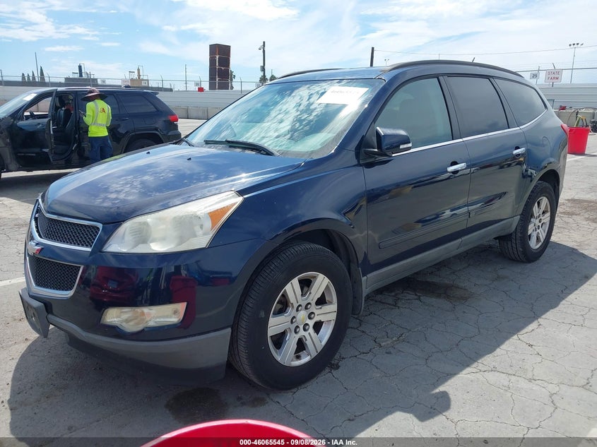 Vin: 1gnkrged9cj253309, lot: 46565072, chevrolet traverse 1lt 20122