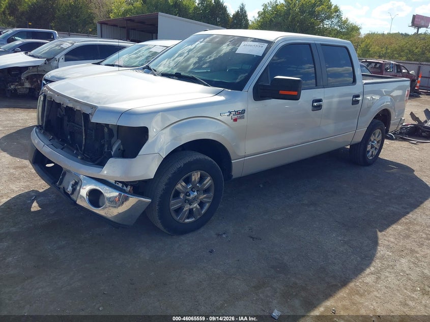 2010 Ford F-150, Front End, IAAI, VIN 1FTEW1C88AFC97156 — photo 2