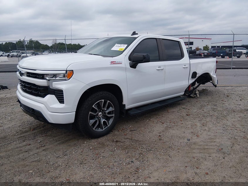 Vin: 1gcudeed0rz121943, lot: 46565098, chevrolet silverado 1500 4wd  short bed rst 20242
