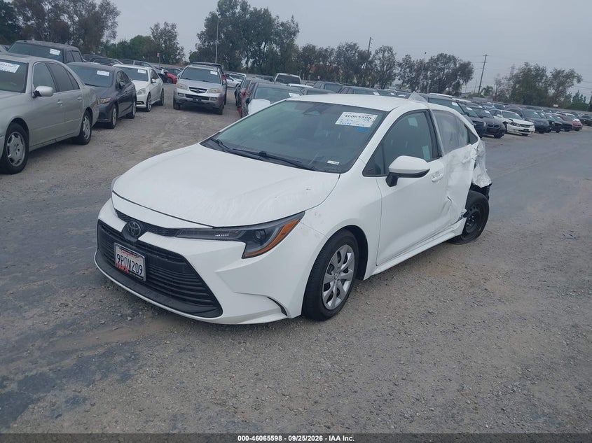 Vin: 5yfb4mde4rp222702, lot: 46565125, toyota corolla le 20242