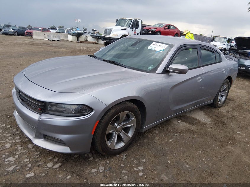 Vin: 2c3cdxhg7fh870302, lot: 46565138, dodge charger sxt 20152