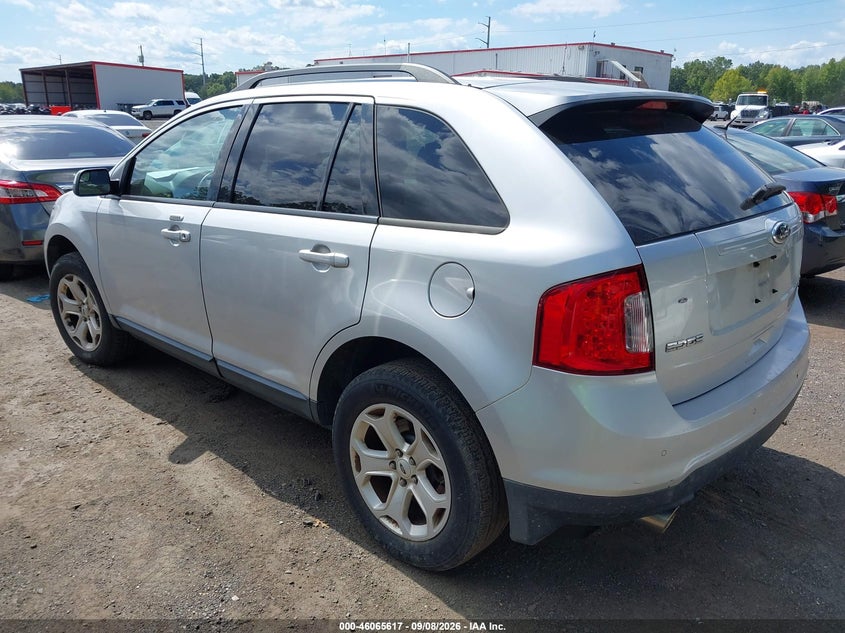 Vin: 2fmdk4jc1dbc73198, lot: 46565144, ford edge sel 20133