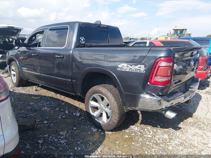 Vin: 1c6srfhm4mn529654, lot: 46565181, ram 1500 limited  4x4 5'7 box 20213