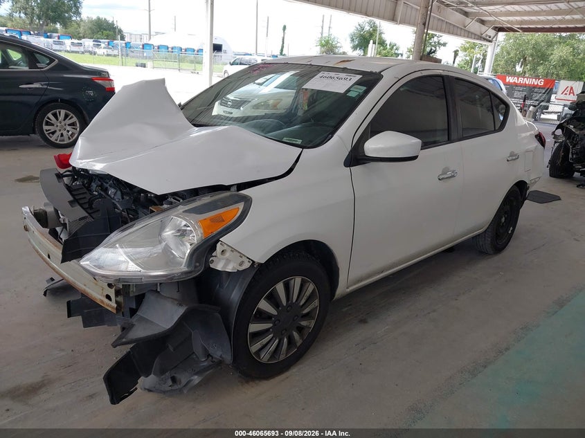 Vin: 3n1cn7ap6hl877760, lot: 46565220, nissan versa 1.6 sv 20172