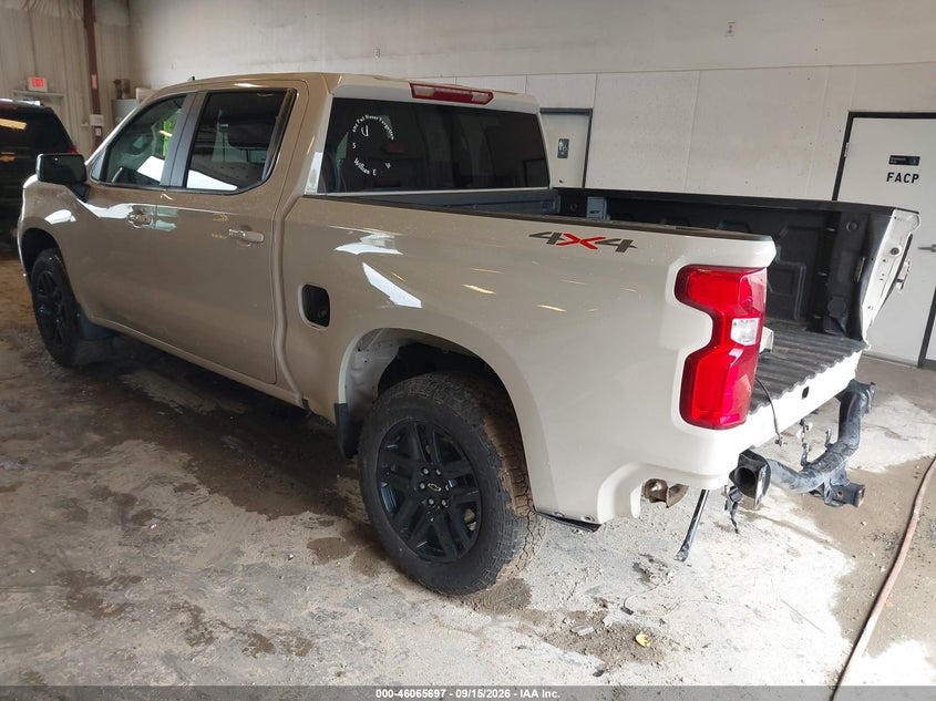 Vin: 1gcpkwek6tz309350, lot: 46565224, chevrolet silverado 1500 4wd  short bed rst 20263
