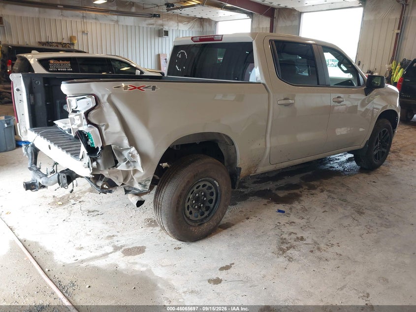 Vin: 1gcpkwek6tz309350, lot: 46565224, chevrolet silverado 1500 4wd  short bed rst 20264