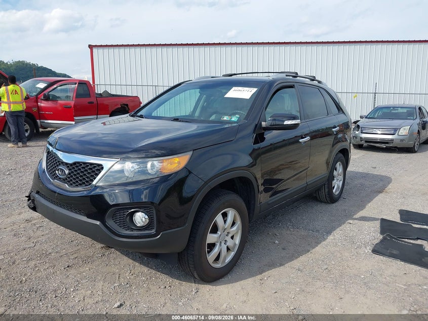 Vin: 5xykt3a6xcg215999, lot: 46565241, kia sorento lx 20122
