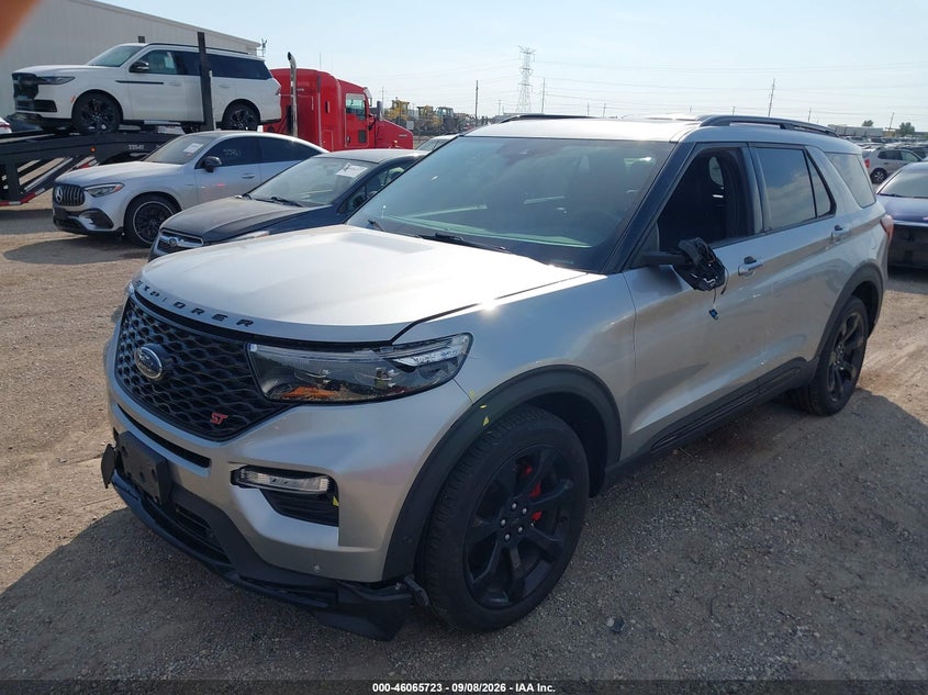 Vin: 1fm5k8gc6lgb91607, lot: 46565250, ford explorer st 20202