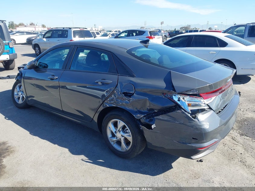 Vin: kmhll4ag1pu590862, lot: 46565251, hyundai elantra se 20233