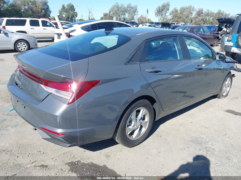 Vin: kmhll4ag1pu590862, lot: 46565251, hyundai elantra se 20234
