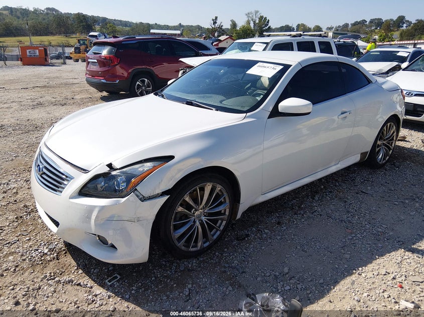 2013 Infiniti G, Удар спереду, IAAI, VIN JN1CV6FE4DM771406 — фото 2