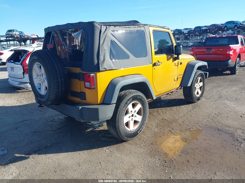 2014 JEEP WRANGLER auction photo 4