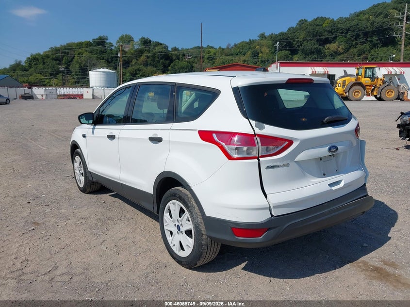 Vin: 1fmcu0f71guc75493, lot: 46565276, ford escape s 20163