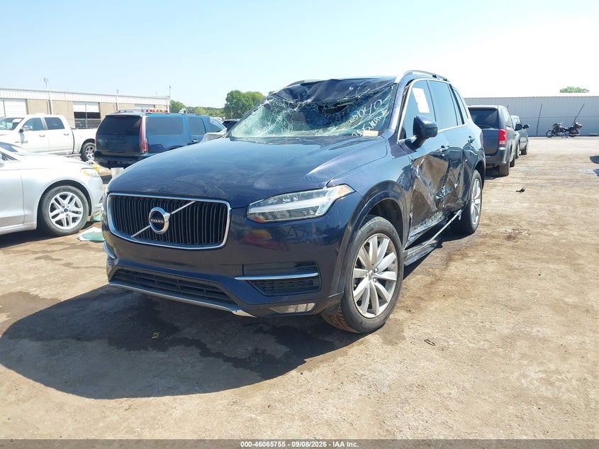 Vin: yv4a22pk0g1078040, lot: 46565282, volvo xc90 t6 momentum 20162