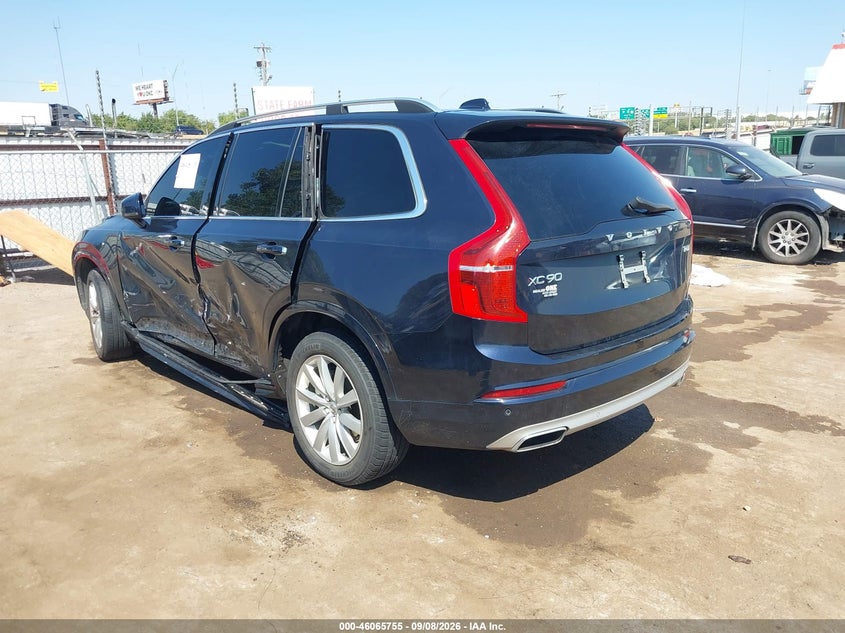 Vin: yv4a22pk0g1078040, lot: 46565282, volvo xc90 t6 momentum 20163