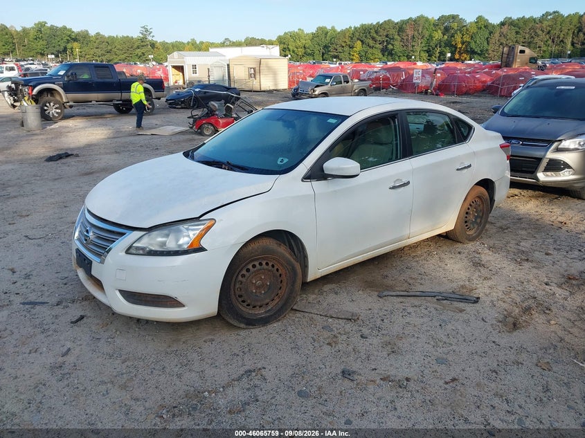 2014 NISSAN SENTRA auction photo 2