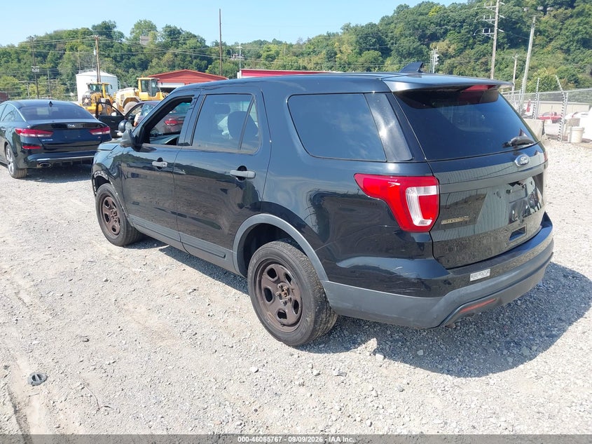 Vin: 1fm5k8ar7gga97111, lot: 46565294, ford utility police interceptor 20163