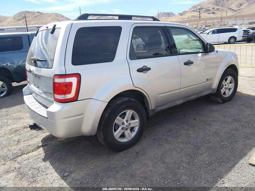 Vin: 1fmcu5k33akc04086, lot: 46565315, ford escape hybrid limited 20104