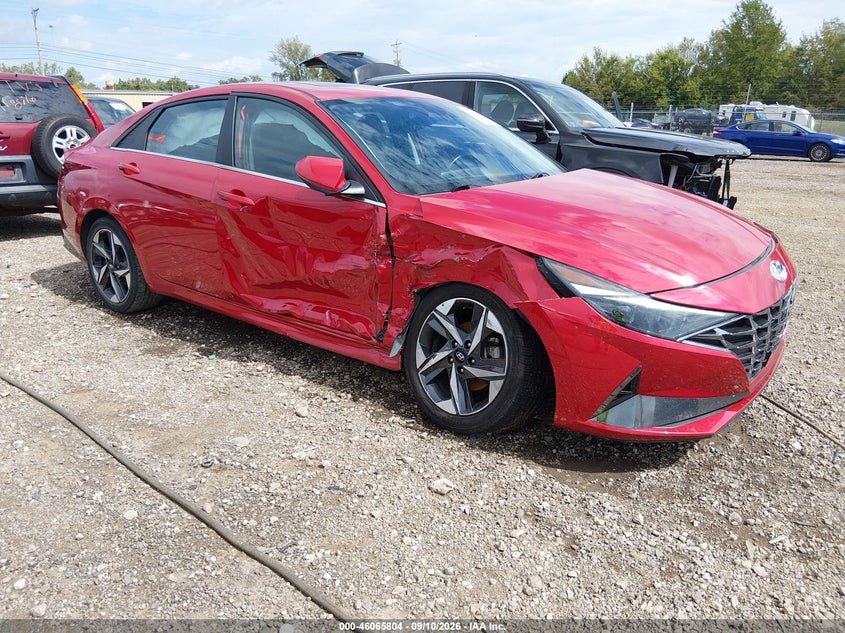Vin: 5nplp4ag5nh067554, lot: 46565331, hyundai elantra limited 2022 img_1