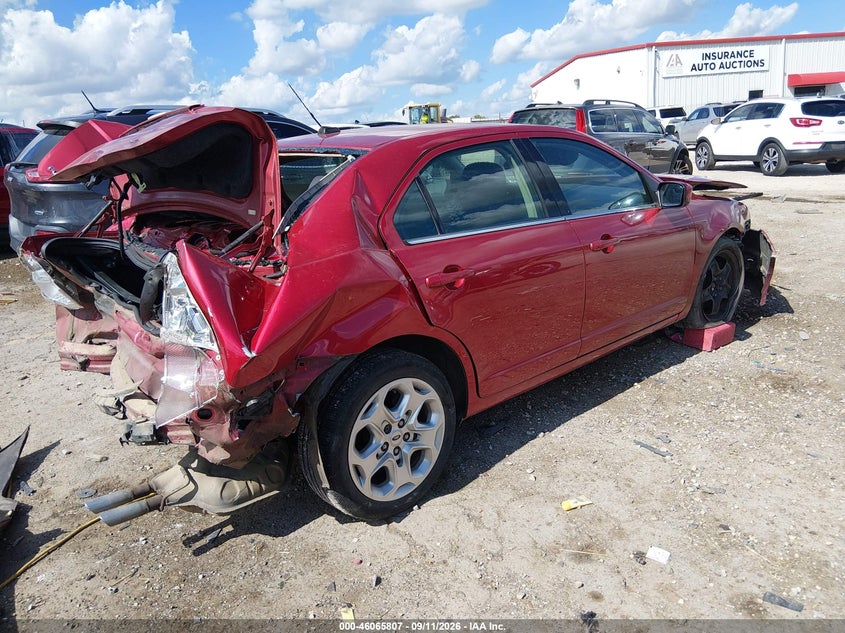 Vin: 3fahp0ha8br121492, lot: 46565334, ford fusion se 20114