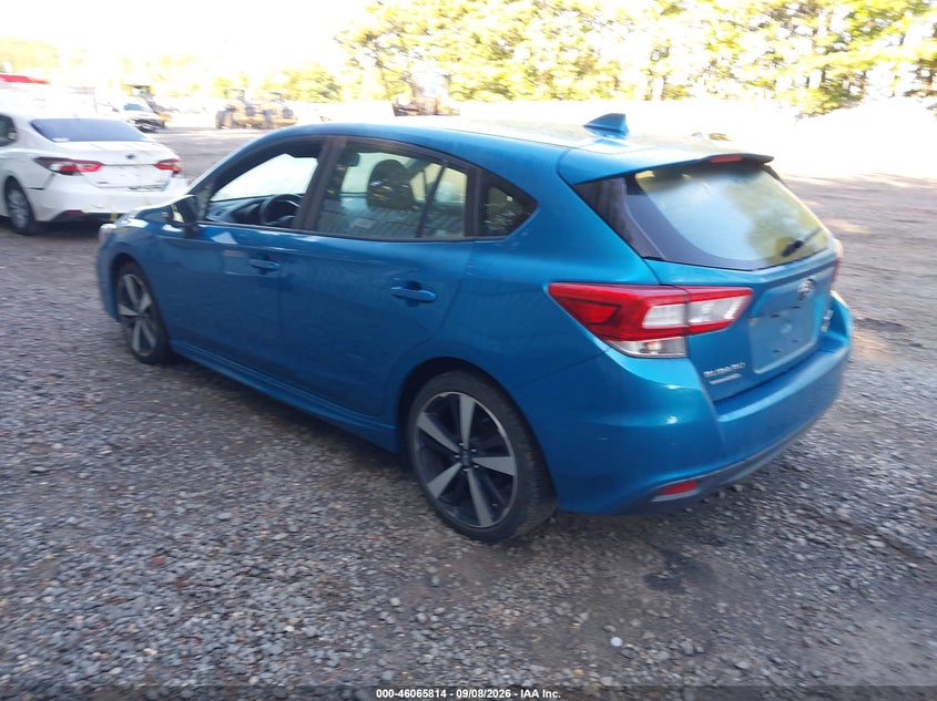 SUBARU IMPREZA 2019 VIN 4S3GTAJ67K3731489