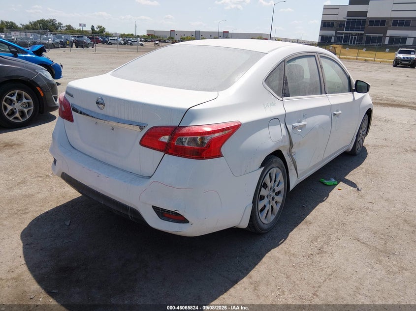 Vin: 3n1ab7ap5hy309227, lot: 46565351, nissan sentra s 20174