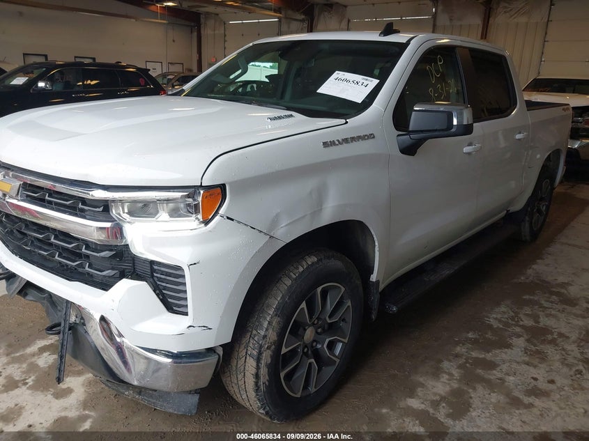 Vin: 3gcpkkek0sg334395, lot: 46565361, chevrolet silverado 1500 4wd  short bed lt with 2fl 20252