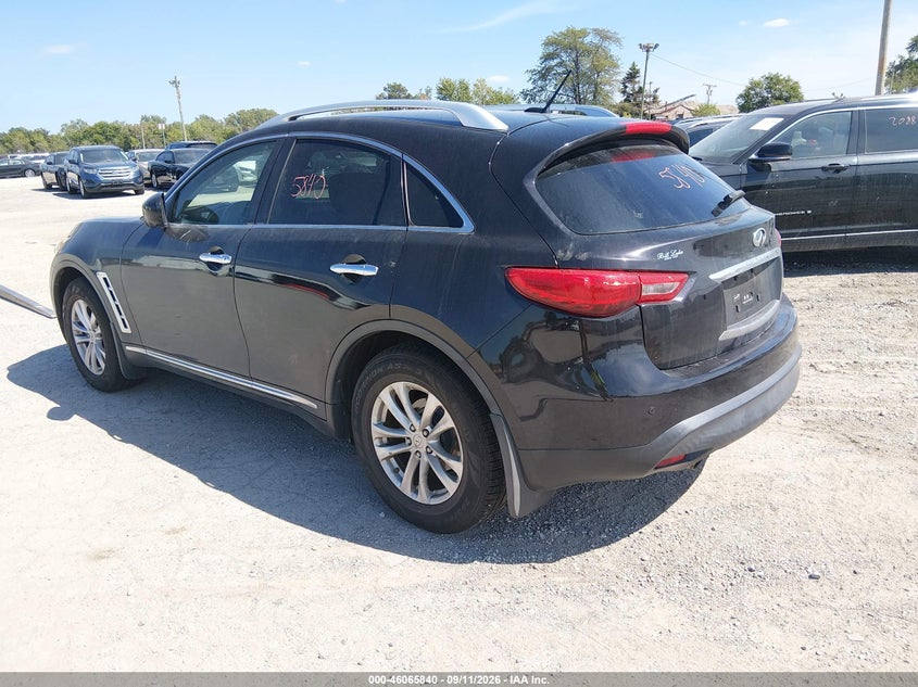 Vin: jn8cs1mw6dm171771, lot: 46565367, infiniti fx37 20133