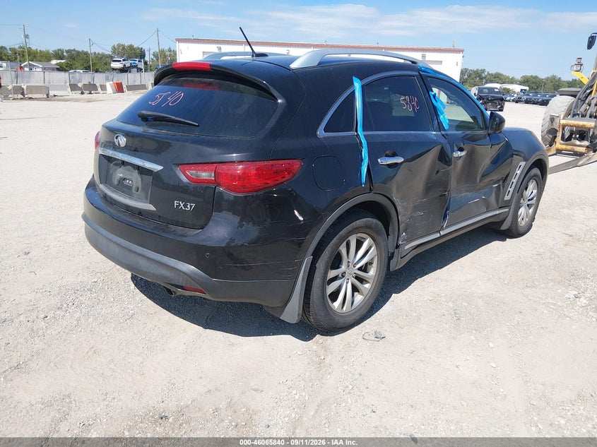 Vin: jn8cs1mw6dm171771, lot: 46565367, infiniti fx37 20134