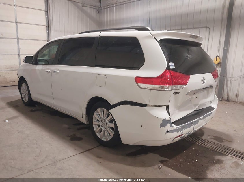 Vin: 5tddk3dcxes088061, lot: 46565379, toyota sienna ltd 20143